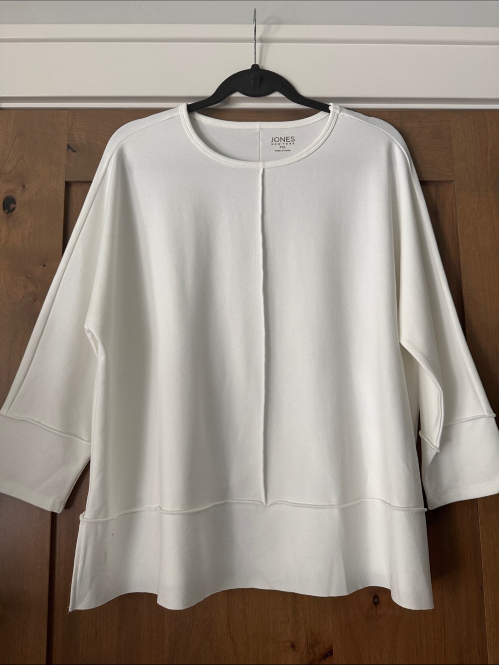 Jones New York Off White Viscose Top Womens PL